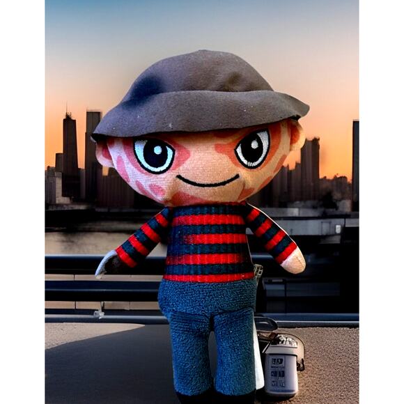 Freddy Krueger Nightmare on Elm Street small Plush stuffed animal Halloween - Picture 1 of 5